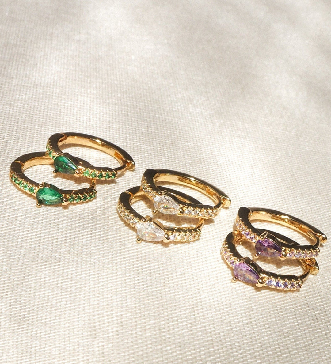 Devina Hoops | Purple