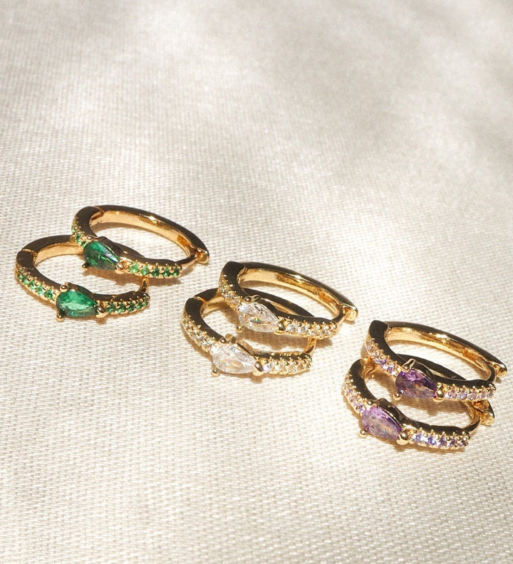 Devina Hoops | Purple