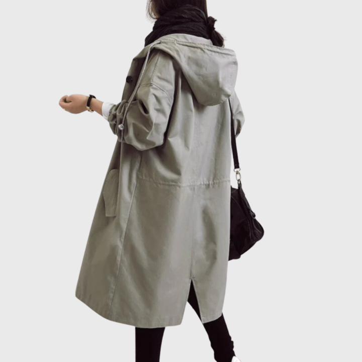 Women’s Coat | Trench Longline Hooded