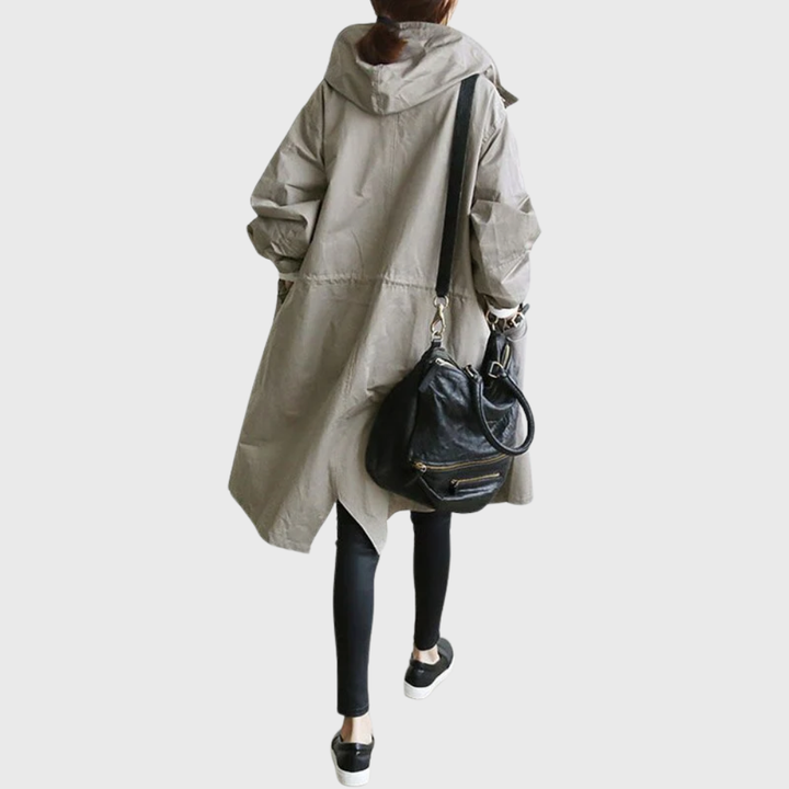 Women’s Coat | Trench Longline Hooded