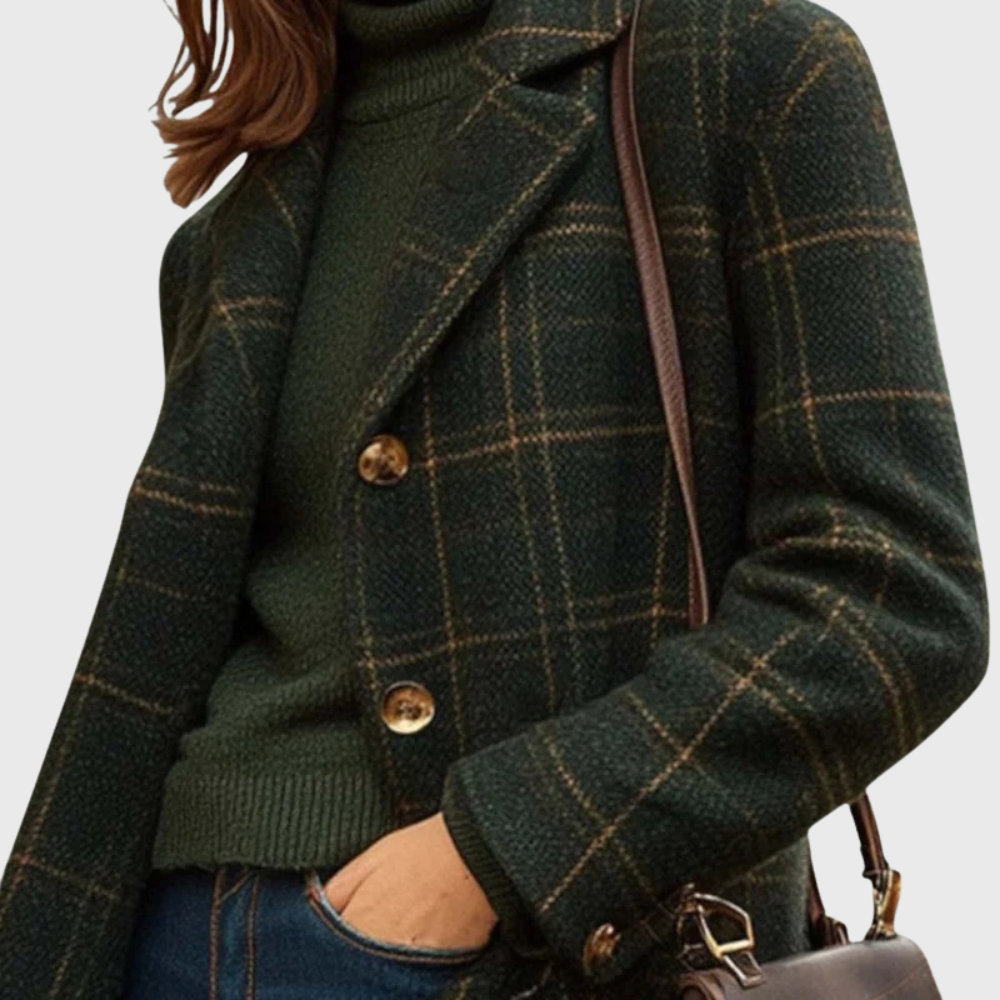 Women’s Coat | Longline Button Front