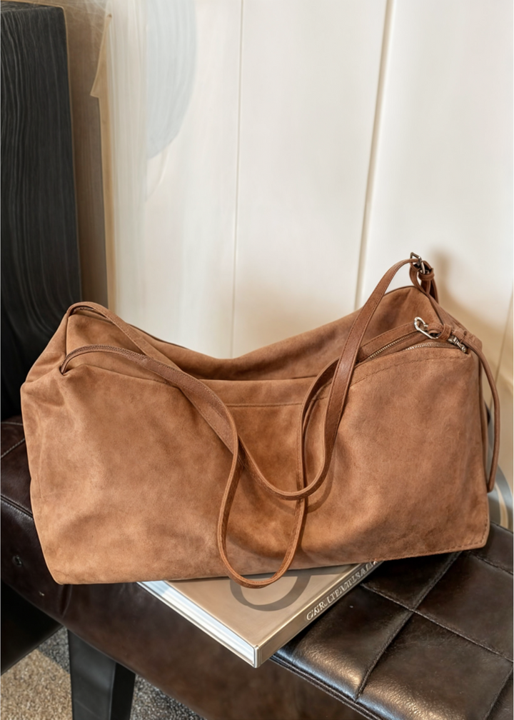 Rhea | Vegan Suede Crossbody