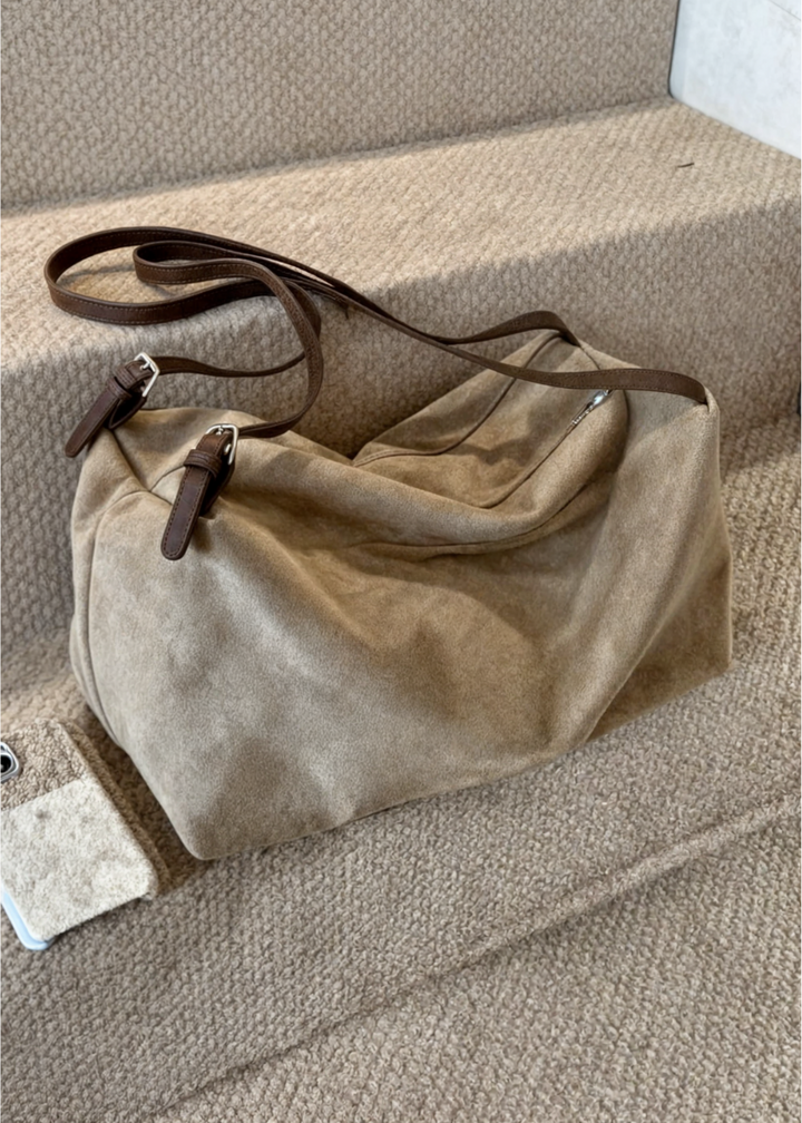 Rhea | Vegan Suede Crossbody