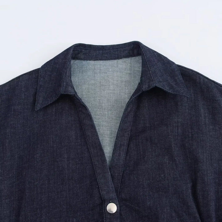 Etta | Denim Midi Dress