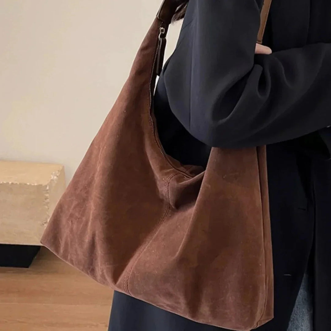 Thea | Vegan Suede Handbag
