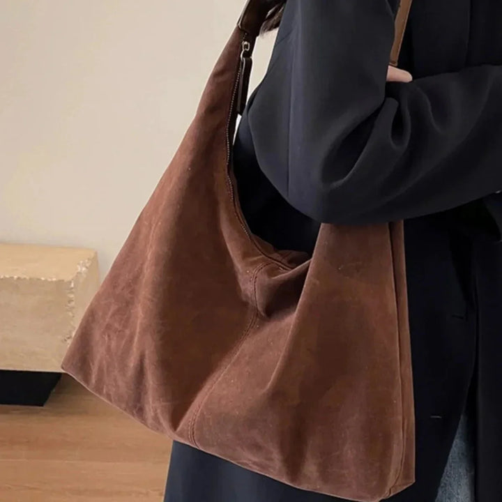 Thea | Vegan Suede Handbag