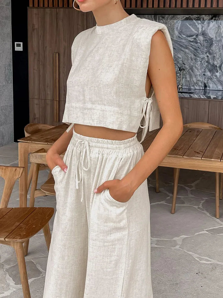 Capri | Holiday Linen Set