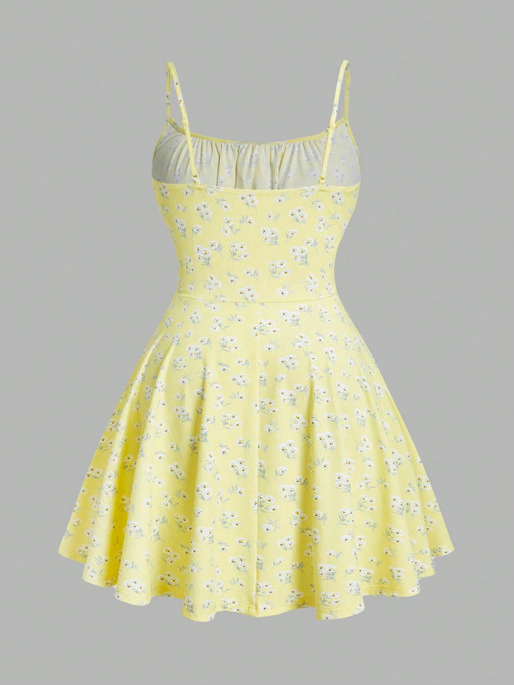 Fien | Floral Strap Dress