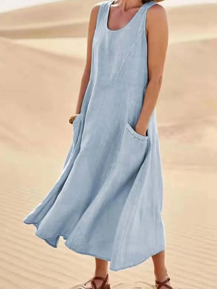 Willa | Big-Pocket Beach Dress