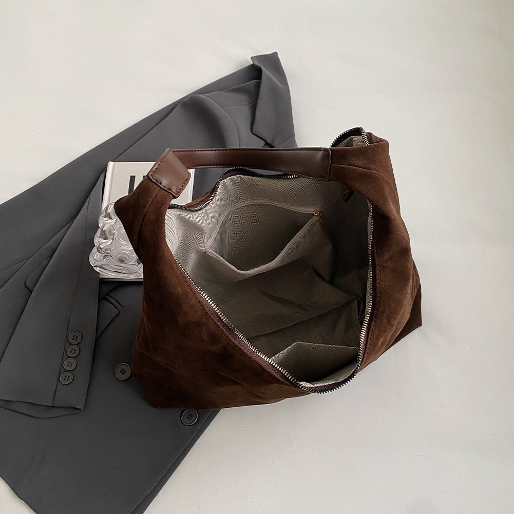 Thea | Vegan Suede Handbag