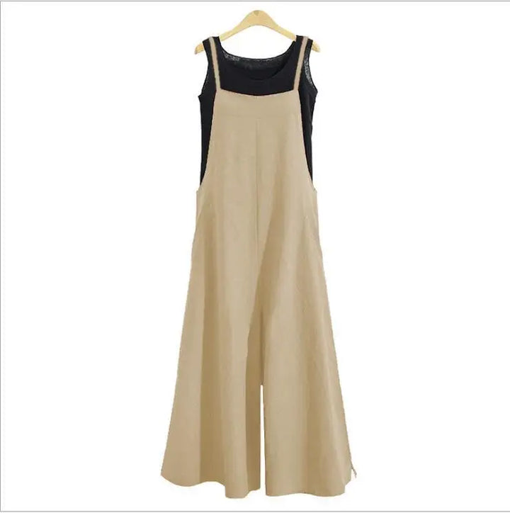 Harlow | Wide-Leg Linen Jumpsuit