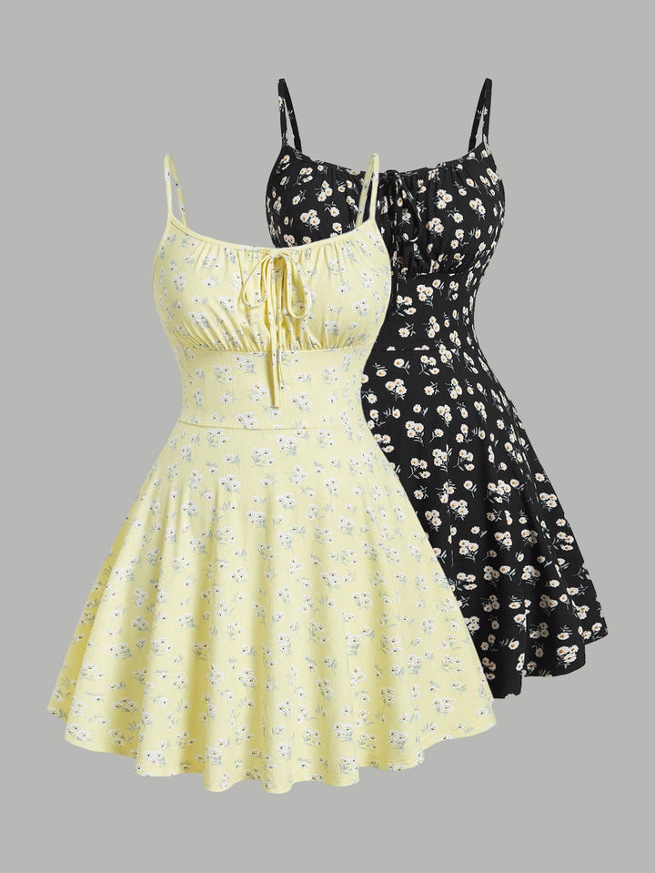 Fien | Floral Strap Dress