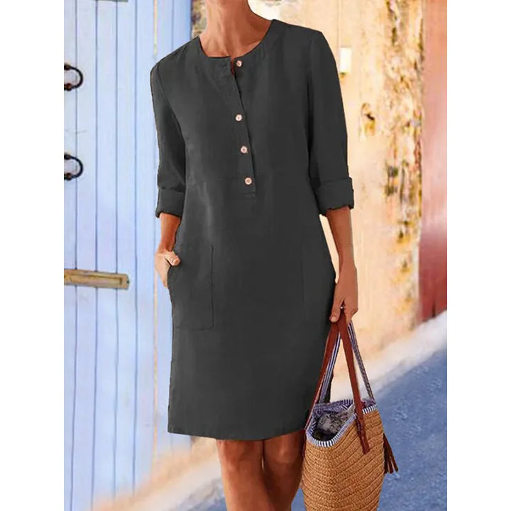 Tessa | Long Sleeve Tunic Dress