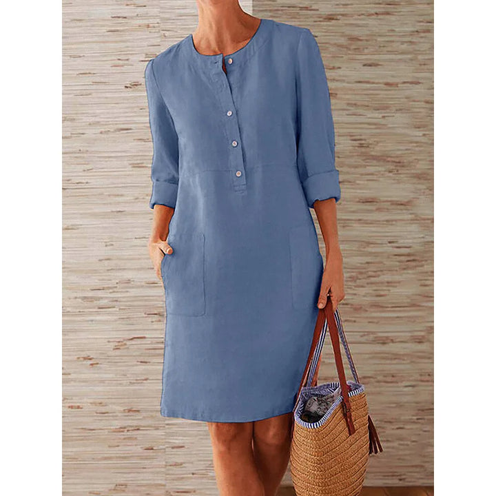 Tessa | Long Sleeve Tunic Dress
