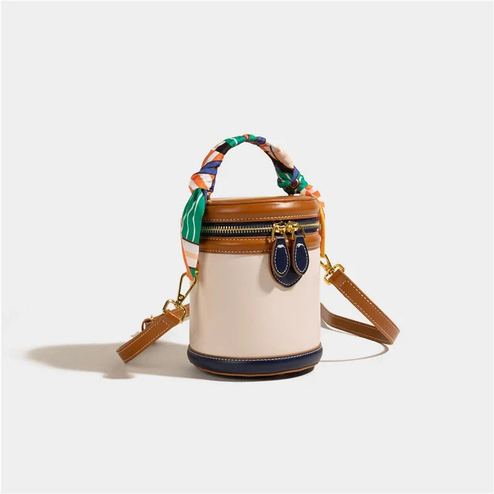 Juno | Bucket Bag with Scarf Handle