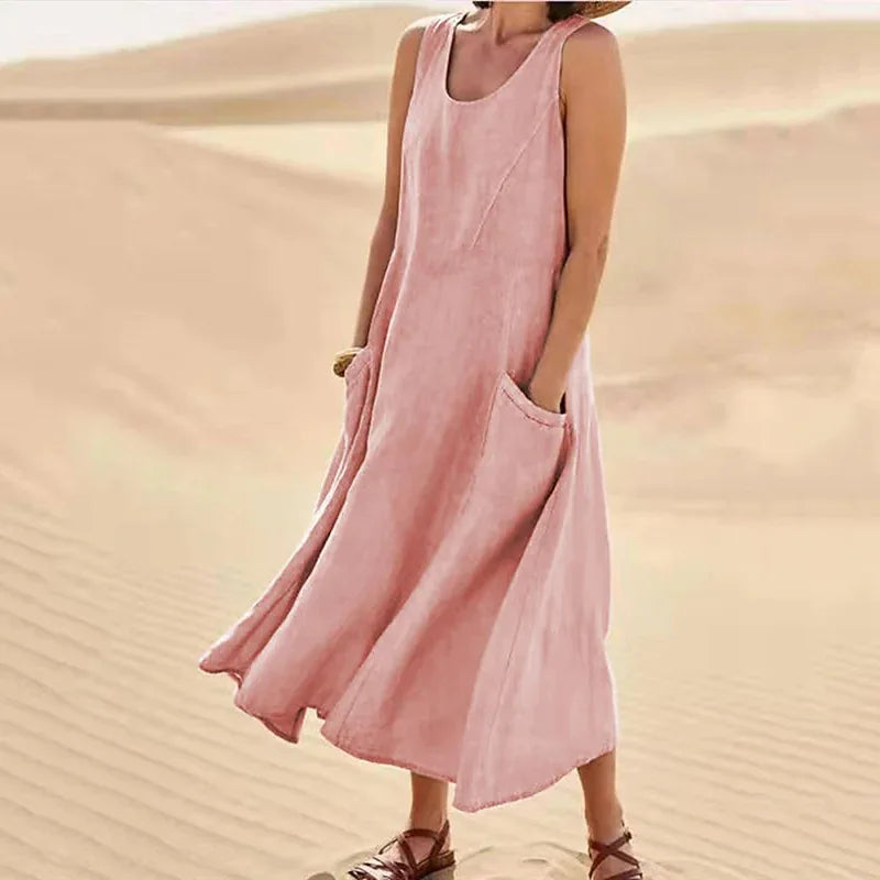 Willa | Big-Pocket Beach Dress