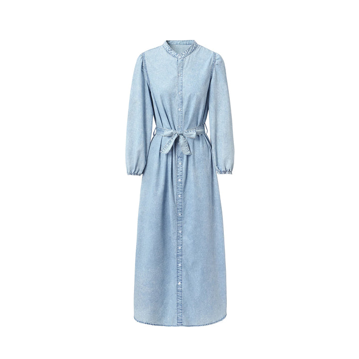 Blake | Soft Denim Maxi Dress
