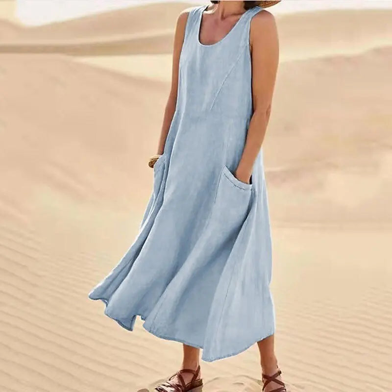 Willa | Big-Pocket Beach Dress