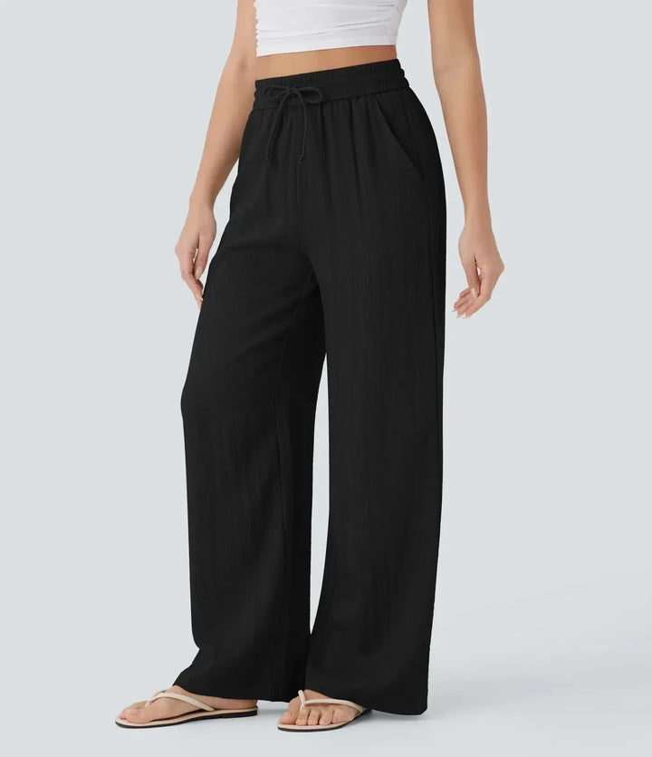 The Riviera High-Rise™ Linen Trouser