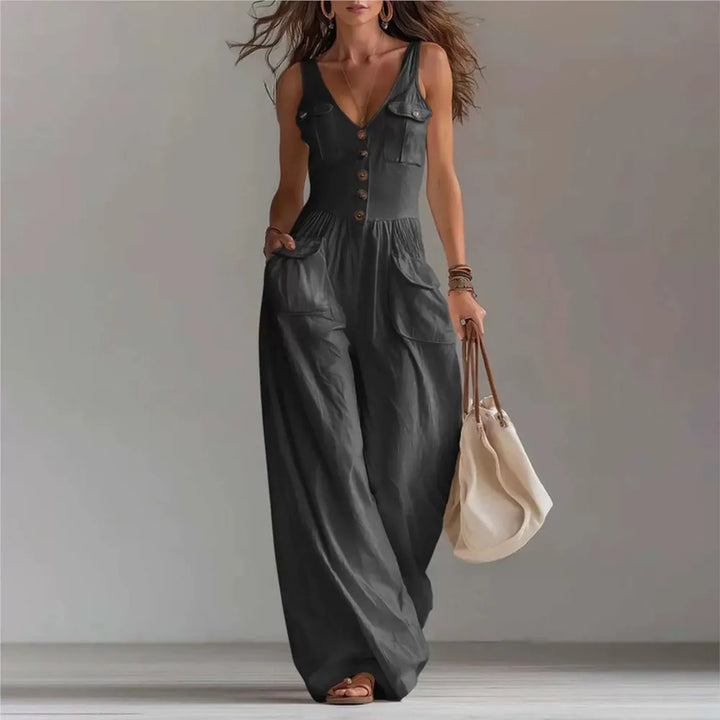 Savannah™ | Utility Wide-Leg Jumpsuit