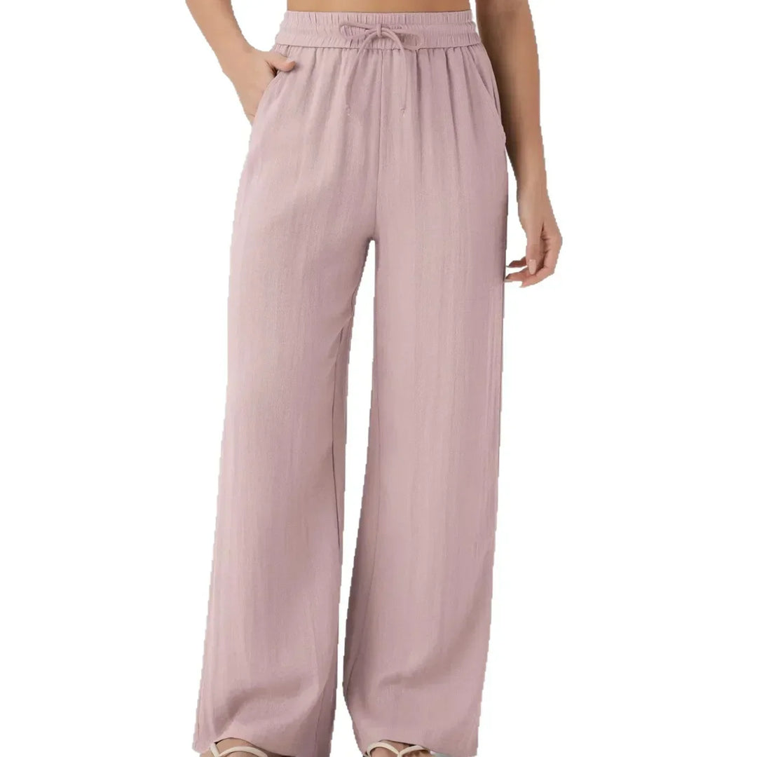 The Riviera High-Rise™ Linen Trouser