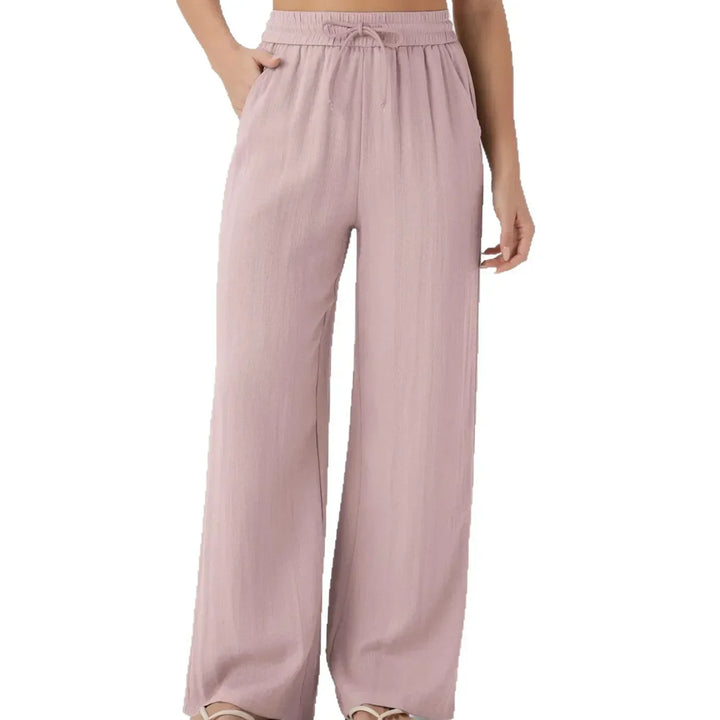 The Riviera High-Rise™ Linen Trouser