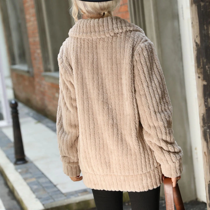 Women’s Jacket | Zip Front Textured