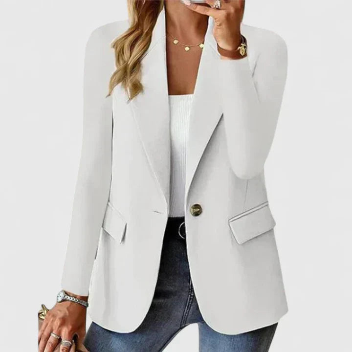 Women's Blazer | Lapel Single Button