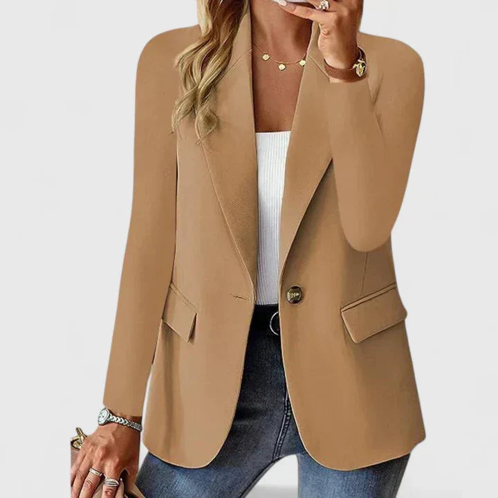 Women's Blazer | Lapel Single Button