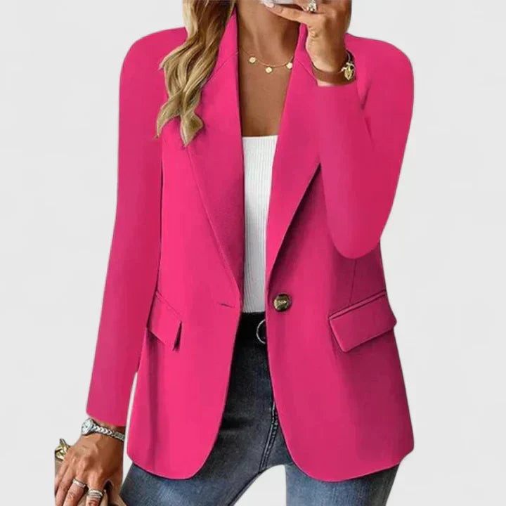 Women's Blazer | Lapel Single Button