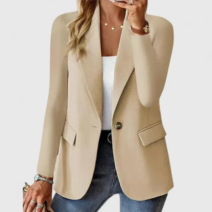 Women's Blazer | Lapel Single Button