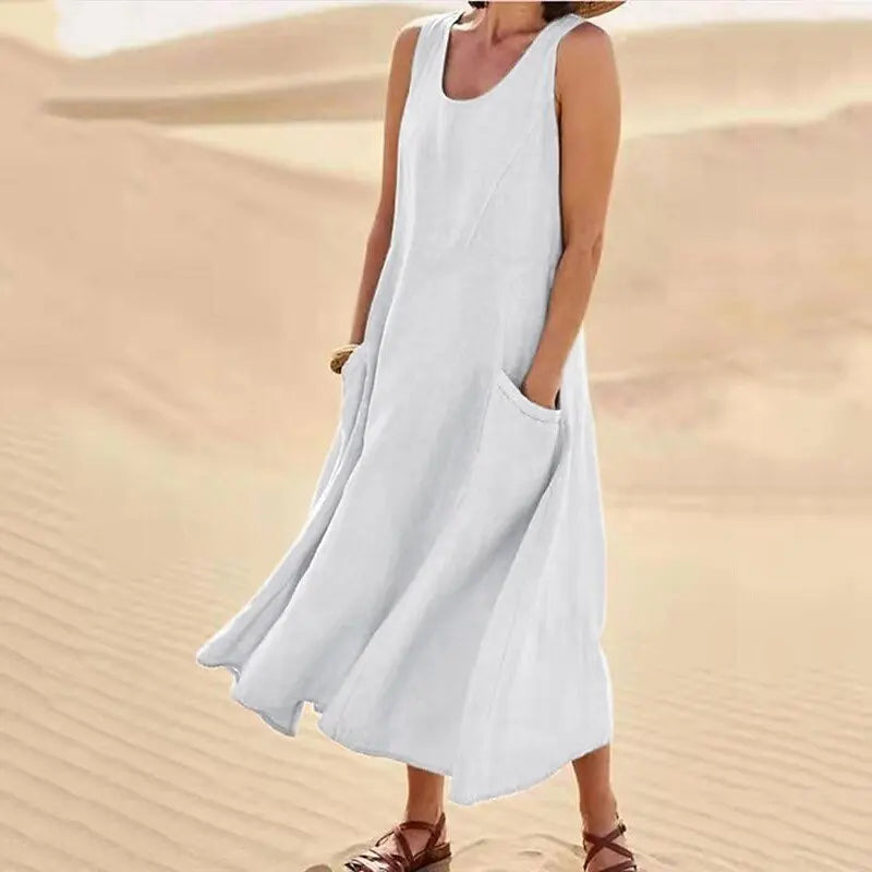 Willa | Big-Pocket Beach Dress