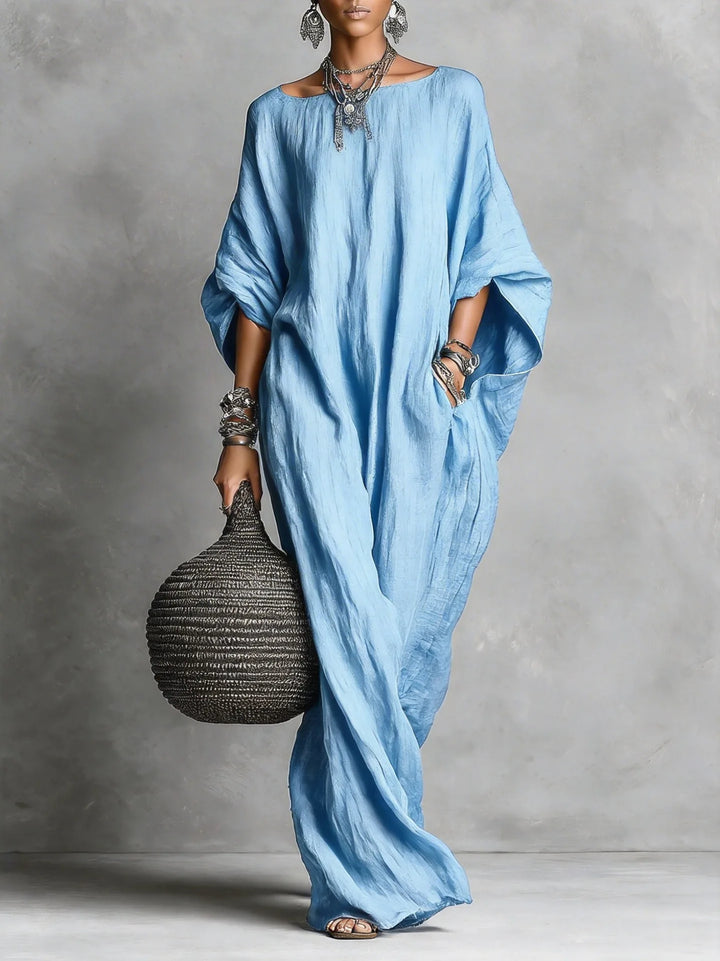 Marina™ Oversized Linen Maxi Dress