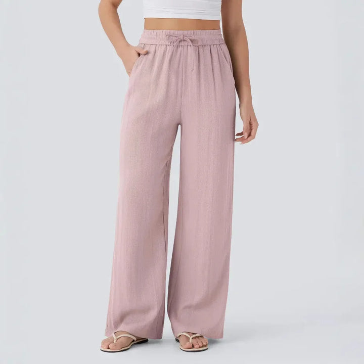 The Riviera High-Rise™ Linen Trouser