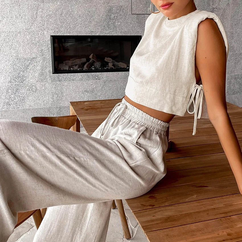 Capri | Holiday Linen Set