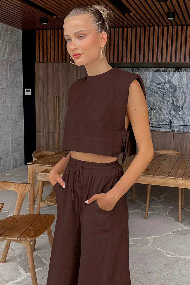 Capri | Holiday Linen Set