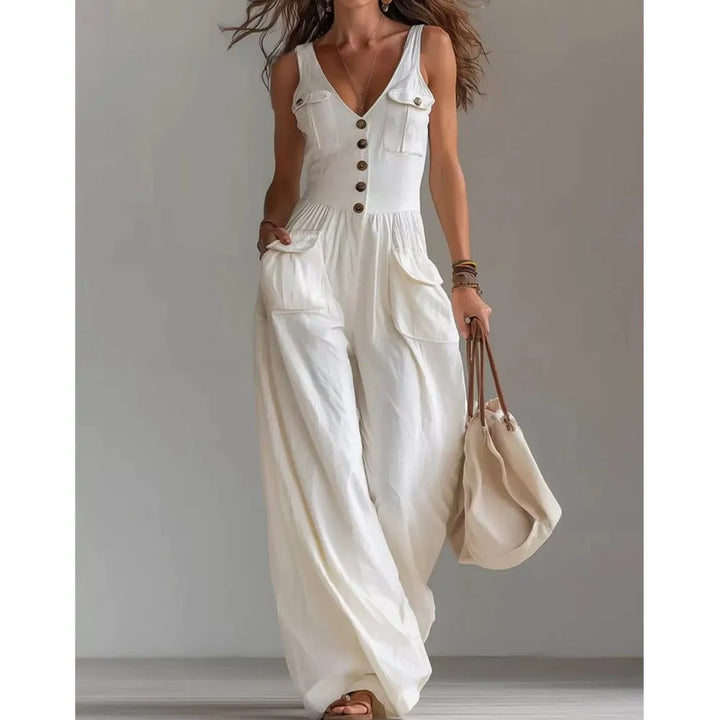 Savannah™ | Utility Wide-Leg Jumpsuit