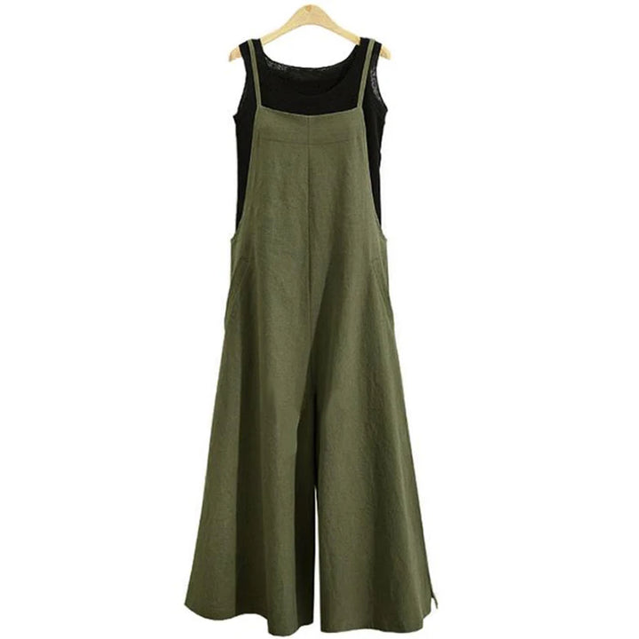 Harlow | Wide-Leg Linen Jumpsuit