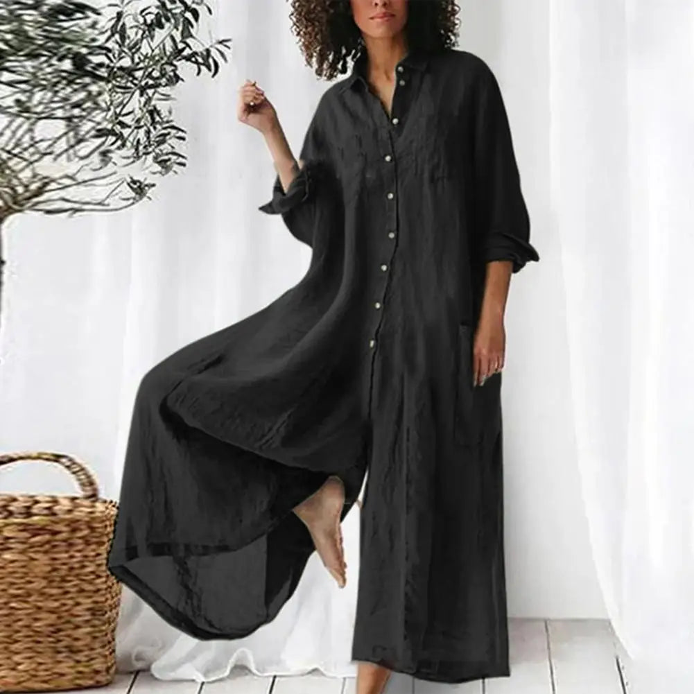 Beau | Vintage Button Playsuit