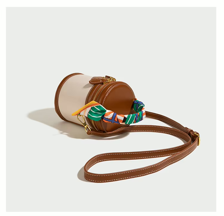 Juno | Bucket Bag with Scarf Handle