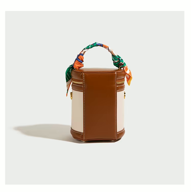 Juno | Bucket Bag with Scarf Handle