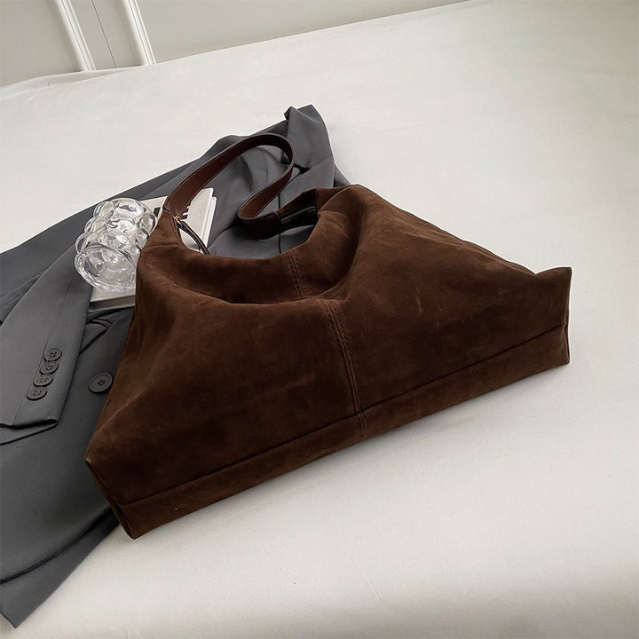 Thea | Vegan Suede Handbag