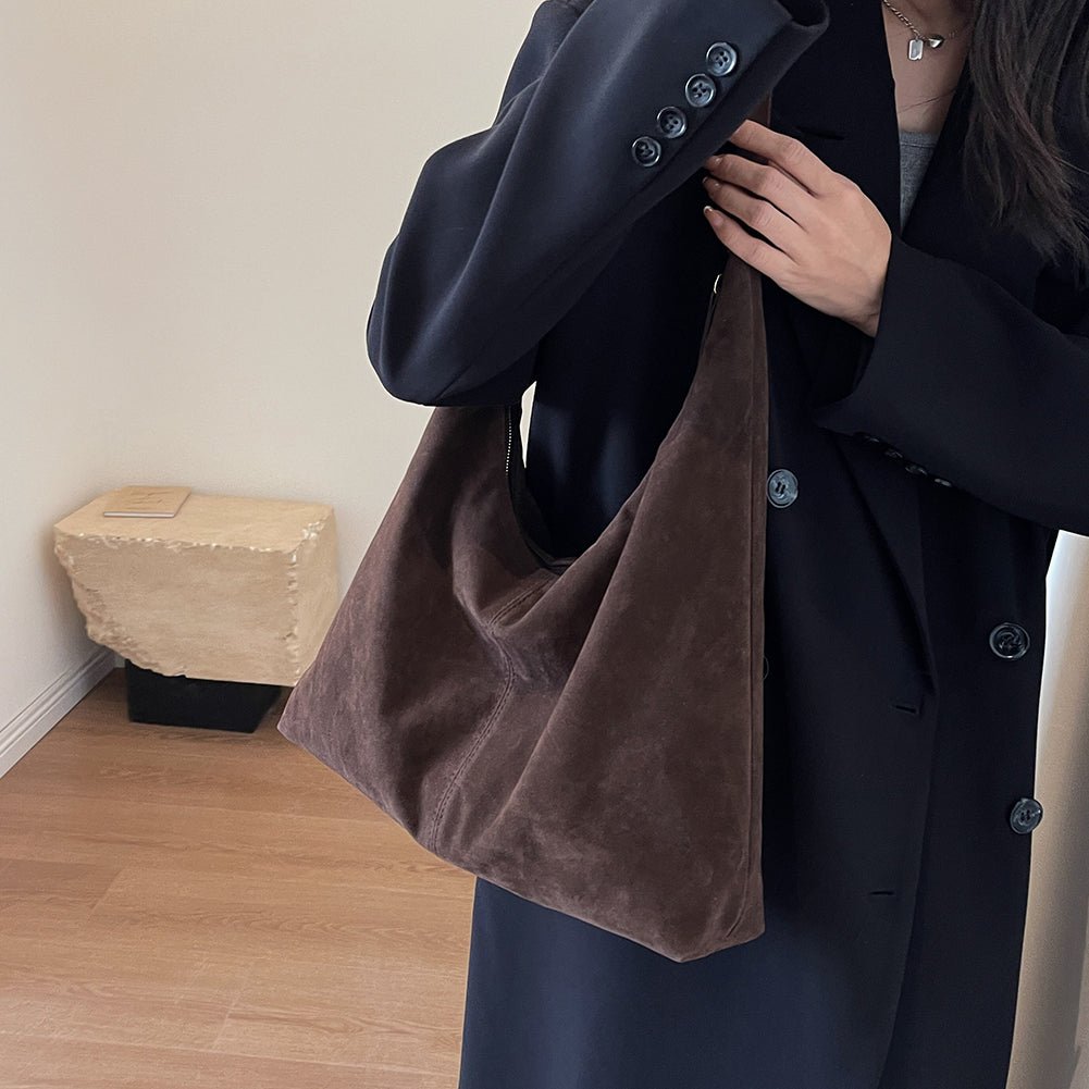 Thea | Vegan Suede Handbag