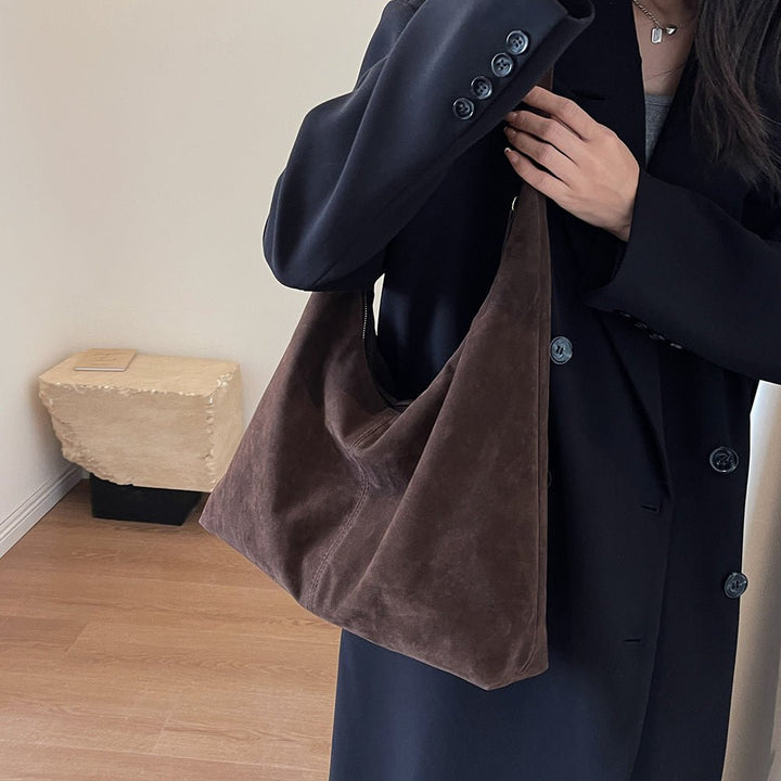 Thea | Vegan Suede Handbag