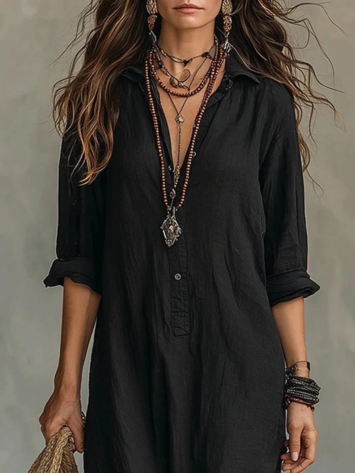 Eleanor™ Linen Maxi Dress