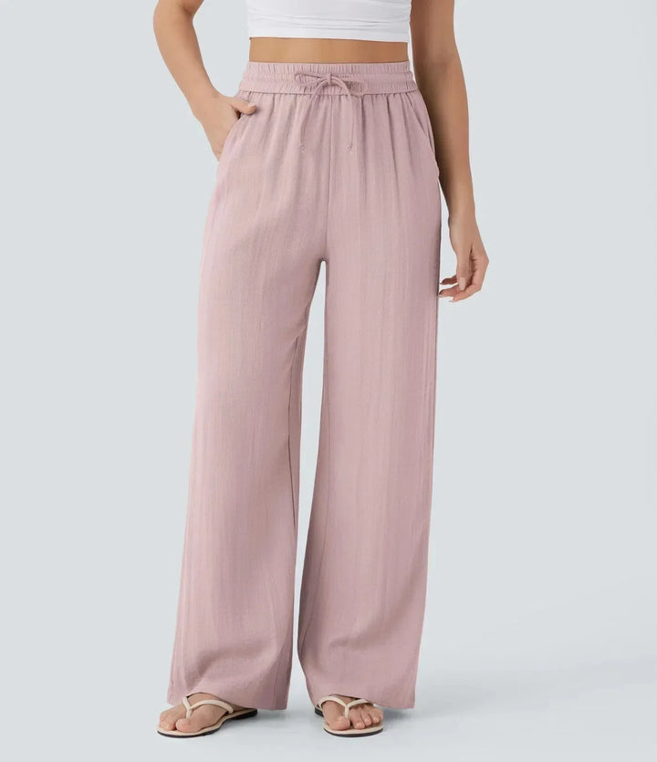 The Riviera High-Rise™ Linen Trouser
