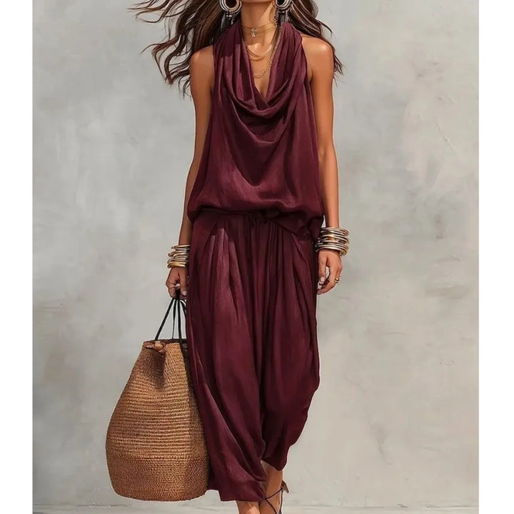 Marbella™ | Sleeveless Wide-Leg Jumpsuit