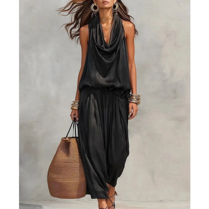 Marbella™ | Sleeveless Wide-Leg Jumpsuit