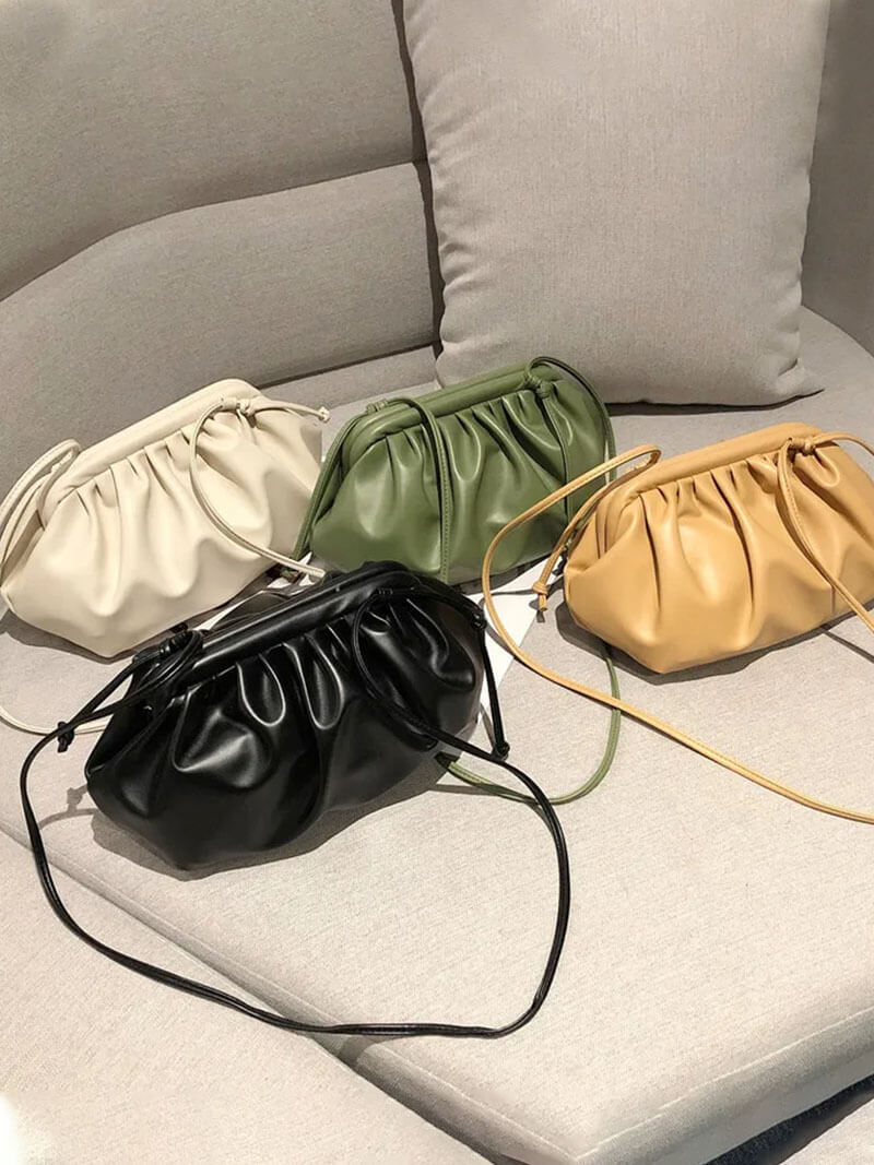 Bellina | Vegan Leather Dumpling Bag