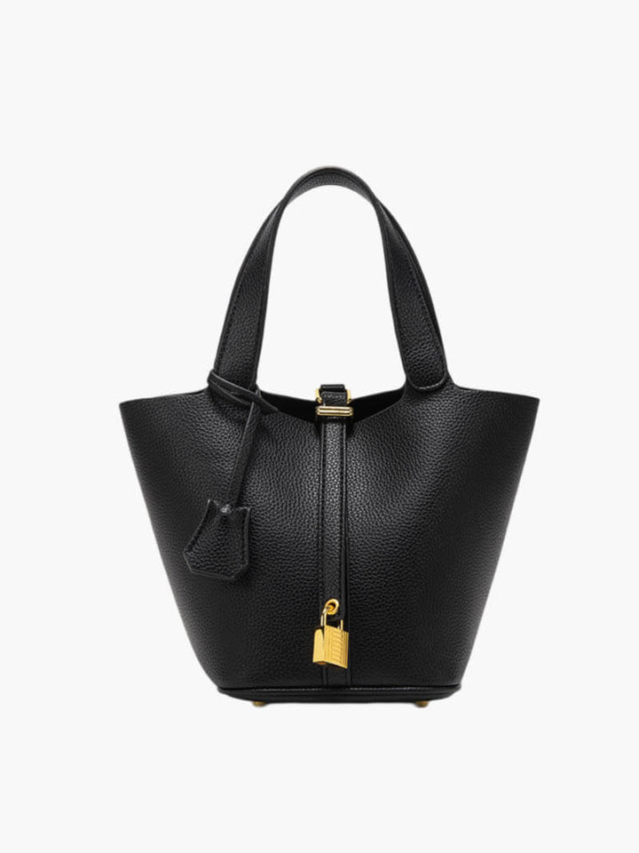 Pia | Textured Vegan Leather Handbag